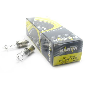 Лампа "NARVA" 24v 21W (BAY9s) /Н21W