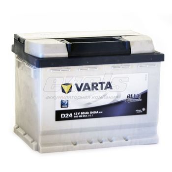 Varta Dynamic 60.0 L2 R+ евро